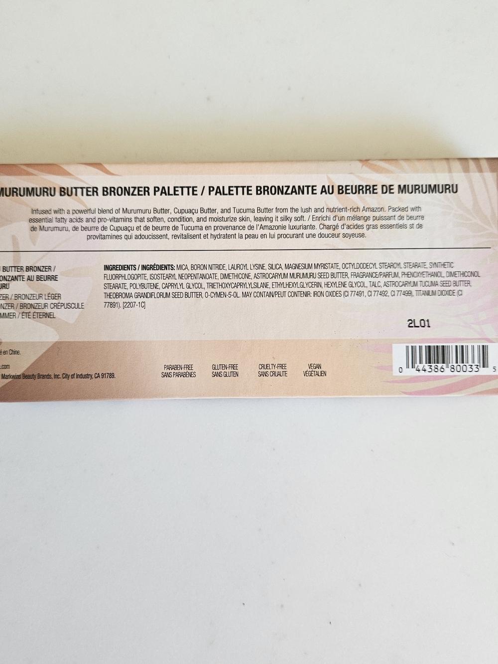 New Physicians Formula Murumuru Butter Bronzer Palette - Warm Bronze Shades - Picture 5 of 6